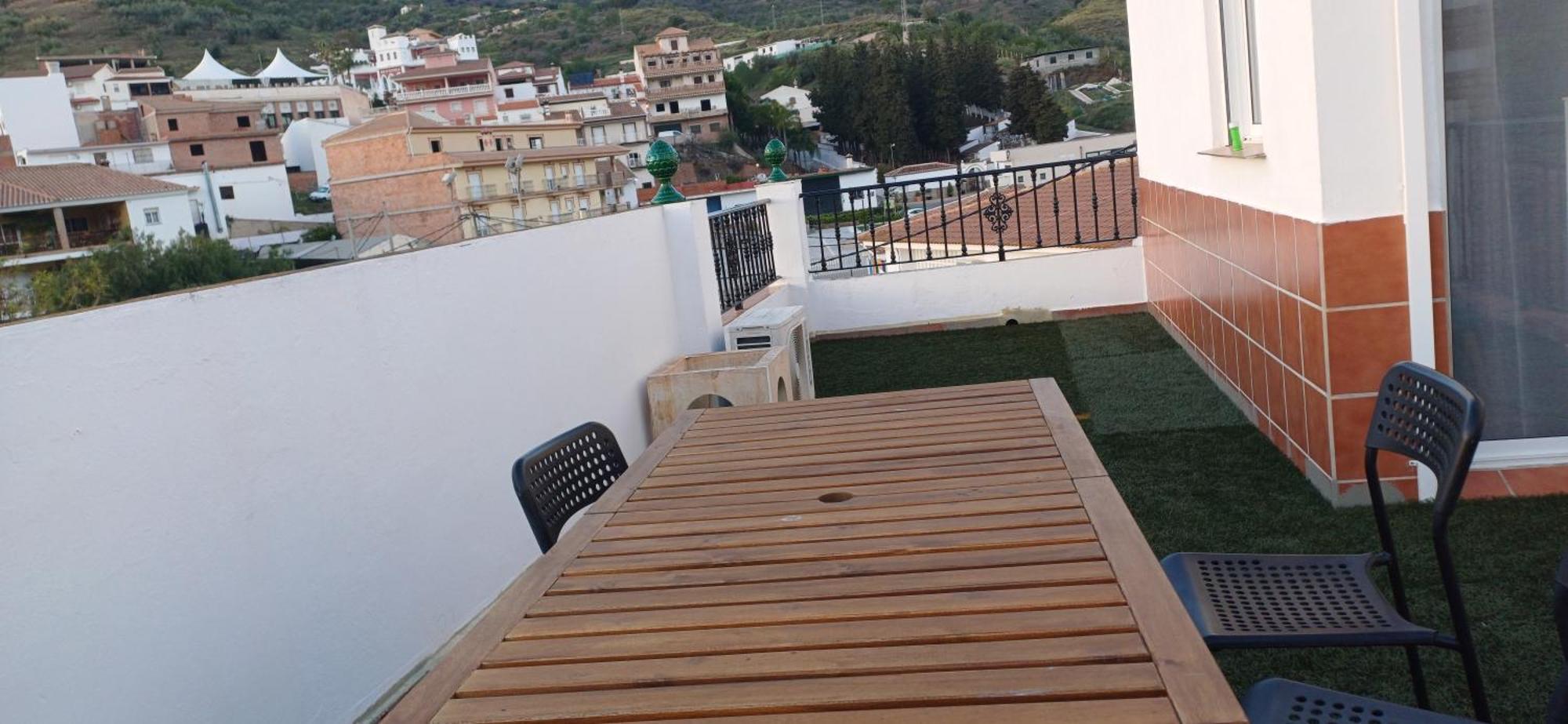 Piso Con Gran Terraza En Malaga Arenas Apartment Bagian luar foto