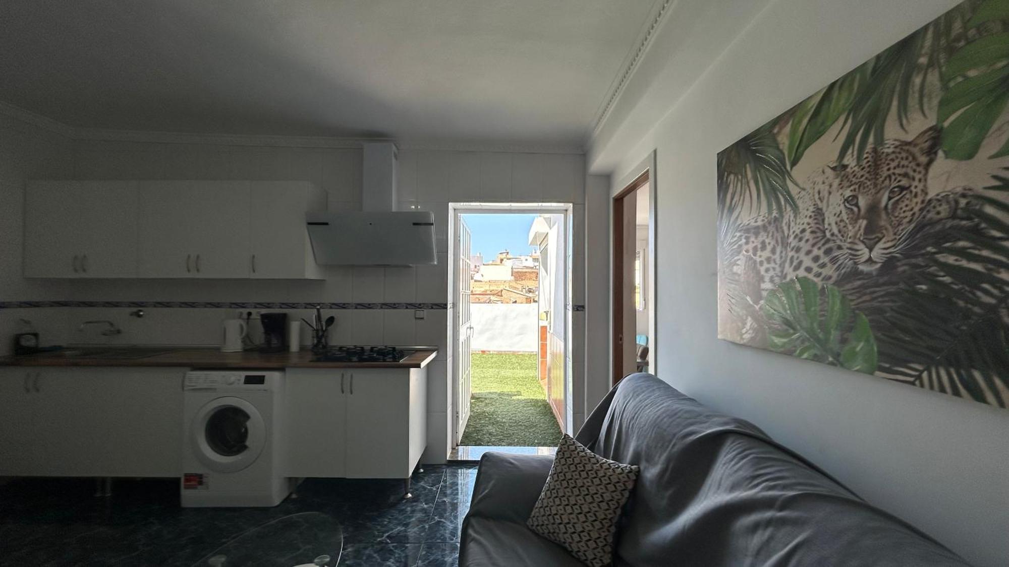 Piso Con Gran Terraza En Malaga Arenas Apartment Bagian luar foto