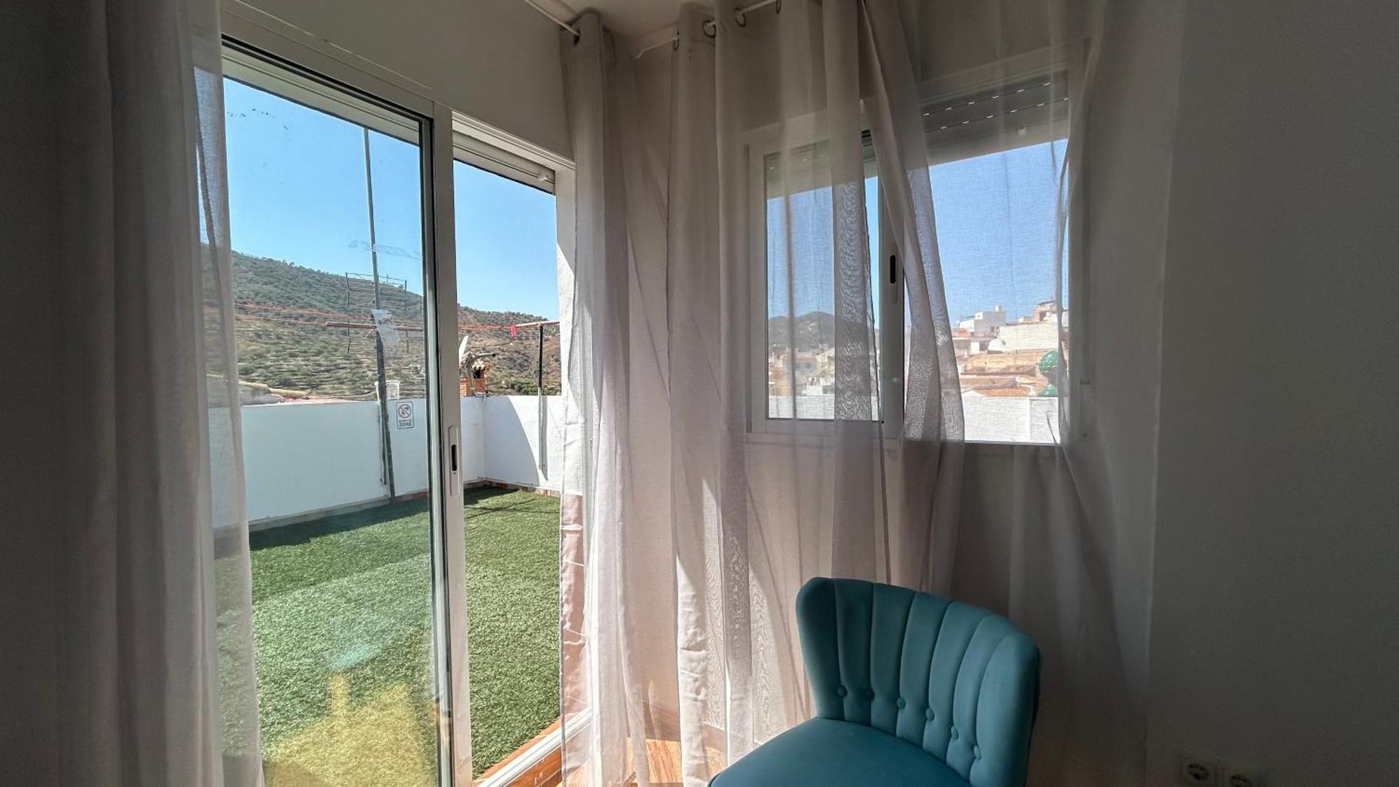 Piso Con Gran Terraza En Malaga Arenas Apartment Bagian luar foto