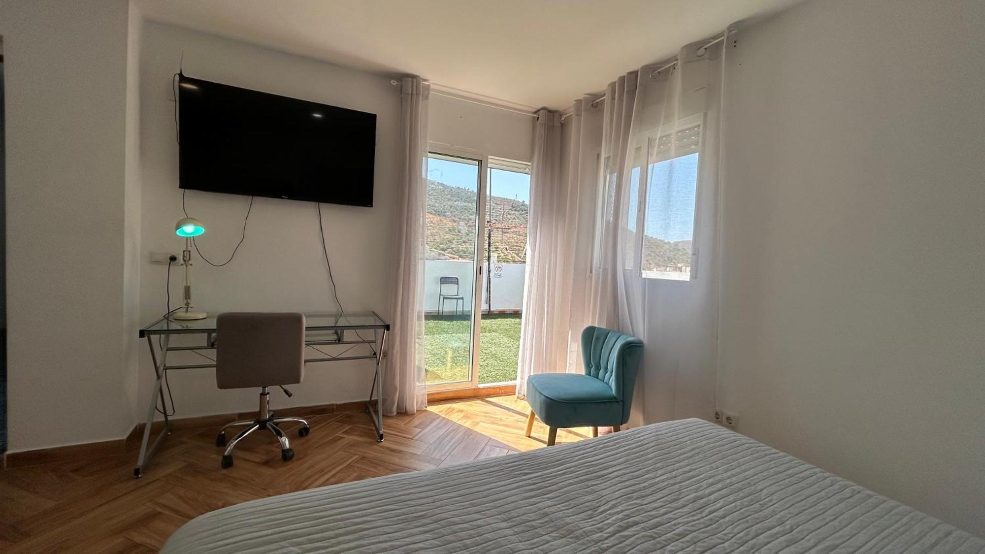 Piso Con Gran Terraza En Malaga Arenas Apartment Bagian luar foto