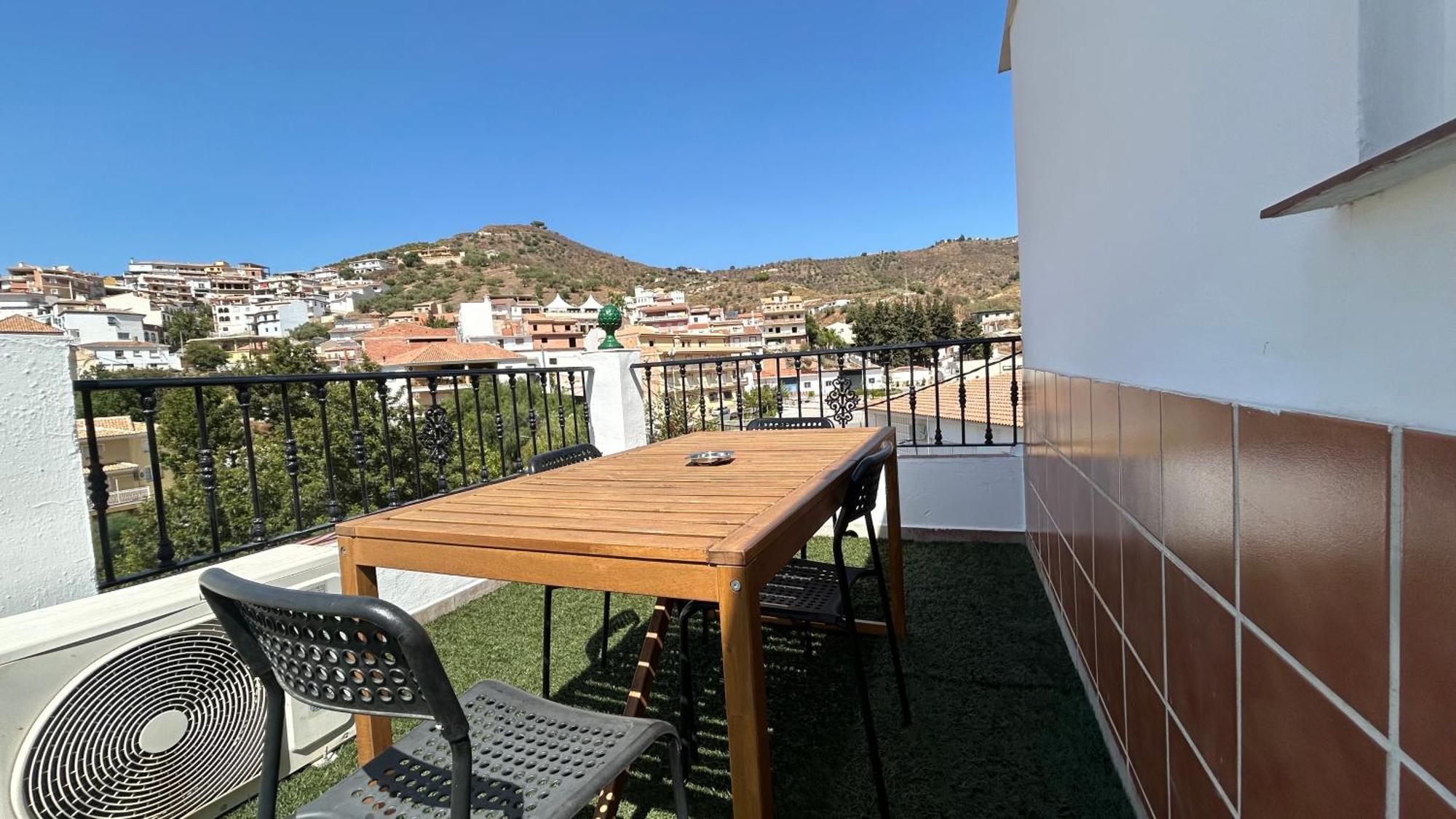 Piso Con Gran Terraza En Malaga Arenas Apartment Bagian luar foto