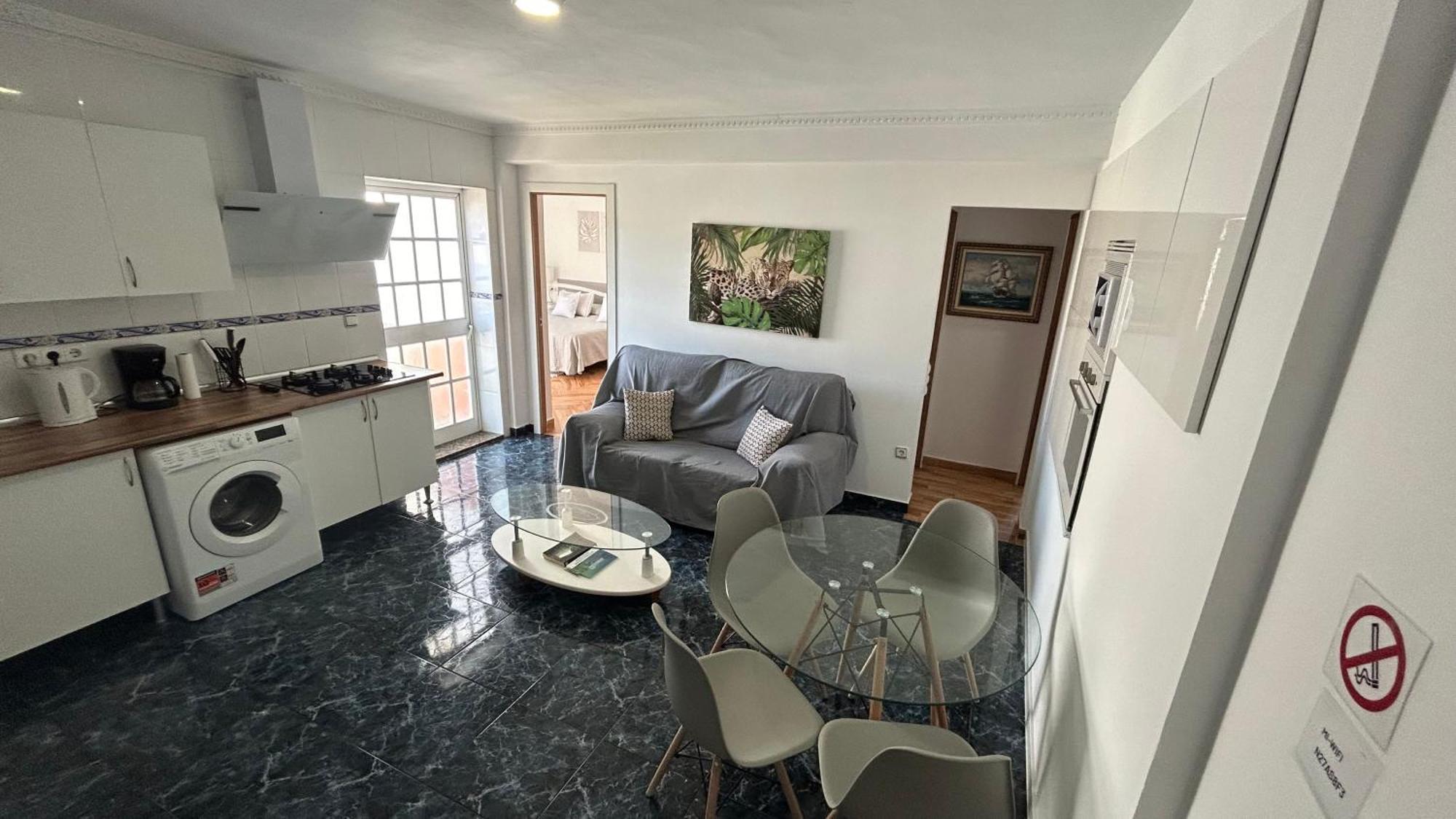 Piso Con Gran Terraza En Malaga Arenas Apartment Bagian luar foto